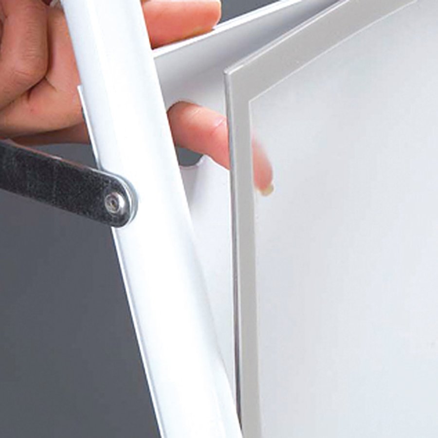 Expo Sign Pavement Board, white, A1