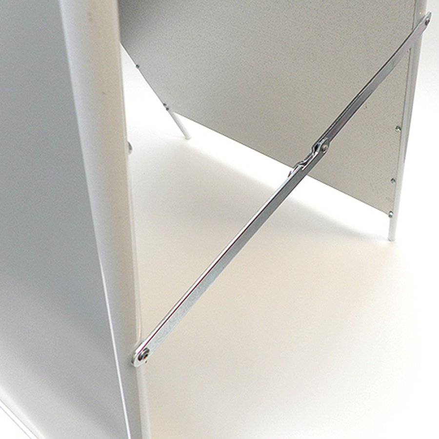 Gotik Budget Pavement Board, white, 50 x 70 cm