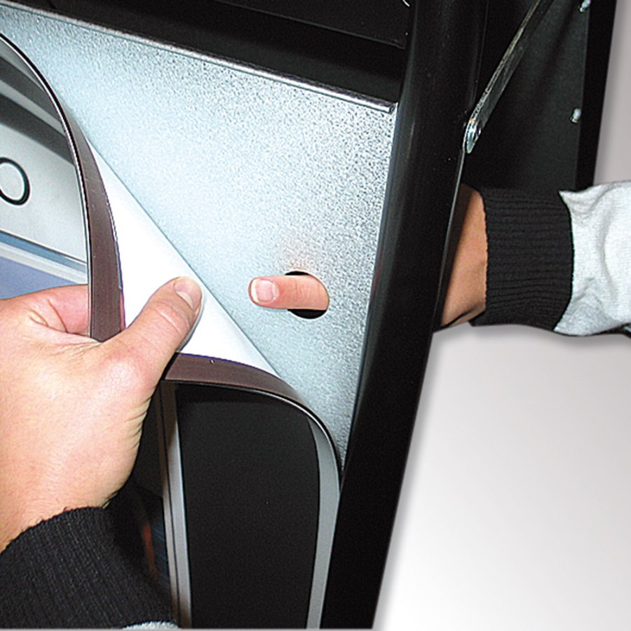 Ellipse Lux Pavement Board with wheels, black, A1