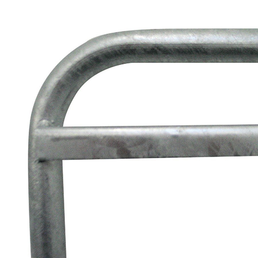 Estate Sign Standard, silver/steel, without panels