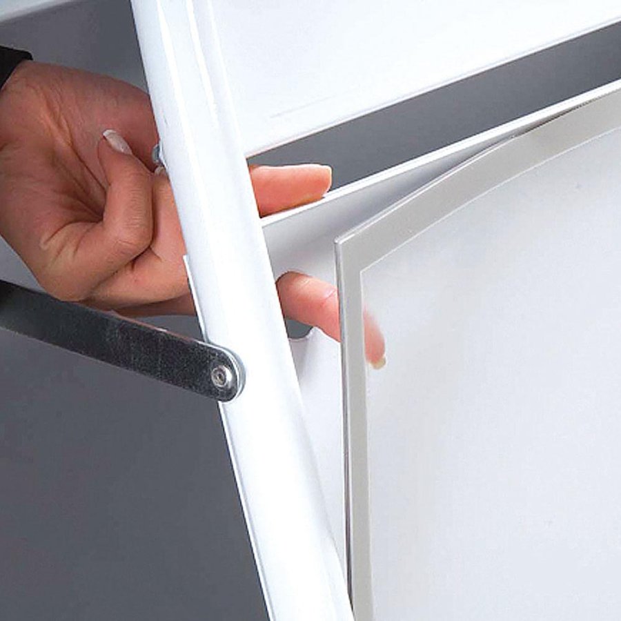 Expo Gotik Lux Pavement Board, white, 70 x 100 cm