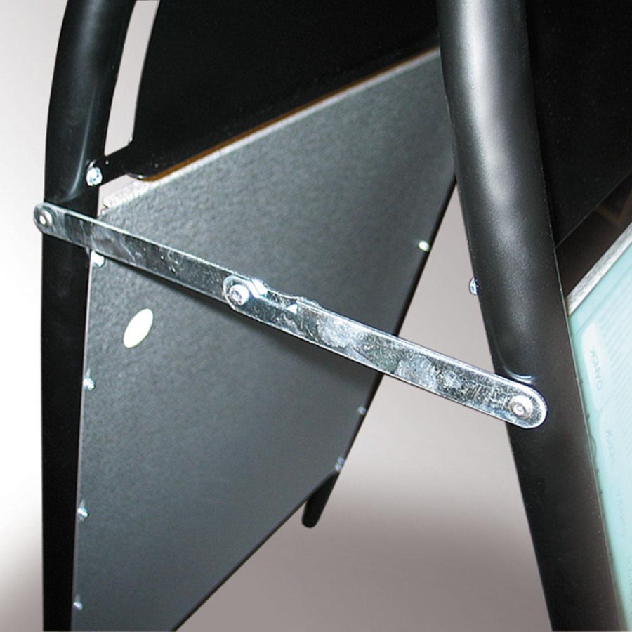 Expo Gotik Lux Pavement Board, black, 70 x 100 cm