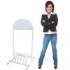 Bicycle Gotik Stand, white, pavement board bicycle stand #8