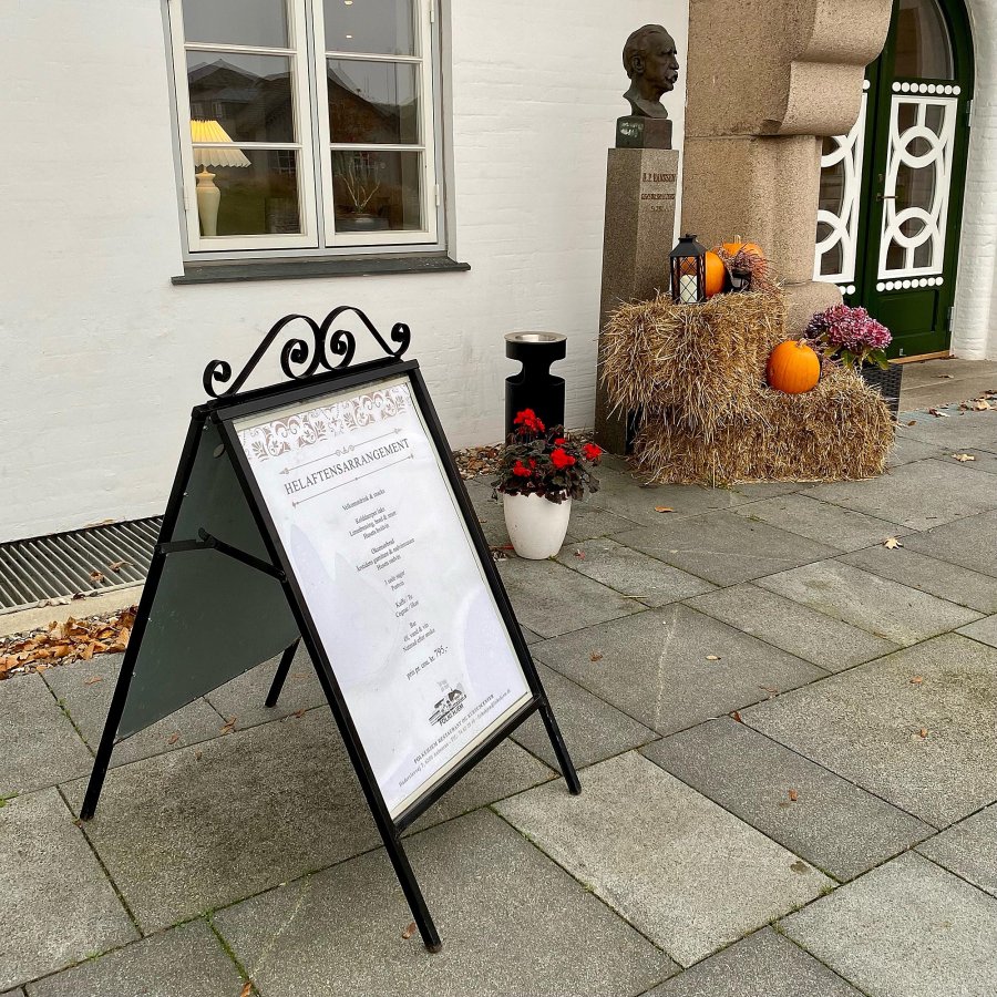 Antique A-Board, black, 50 x 70 cm