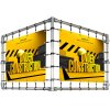 Banner Tube hanging V frame for wall 150 x 100 cm #1