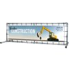 Banner Tube free standing square frame with legs 200 x 50 cm #1