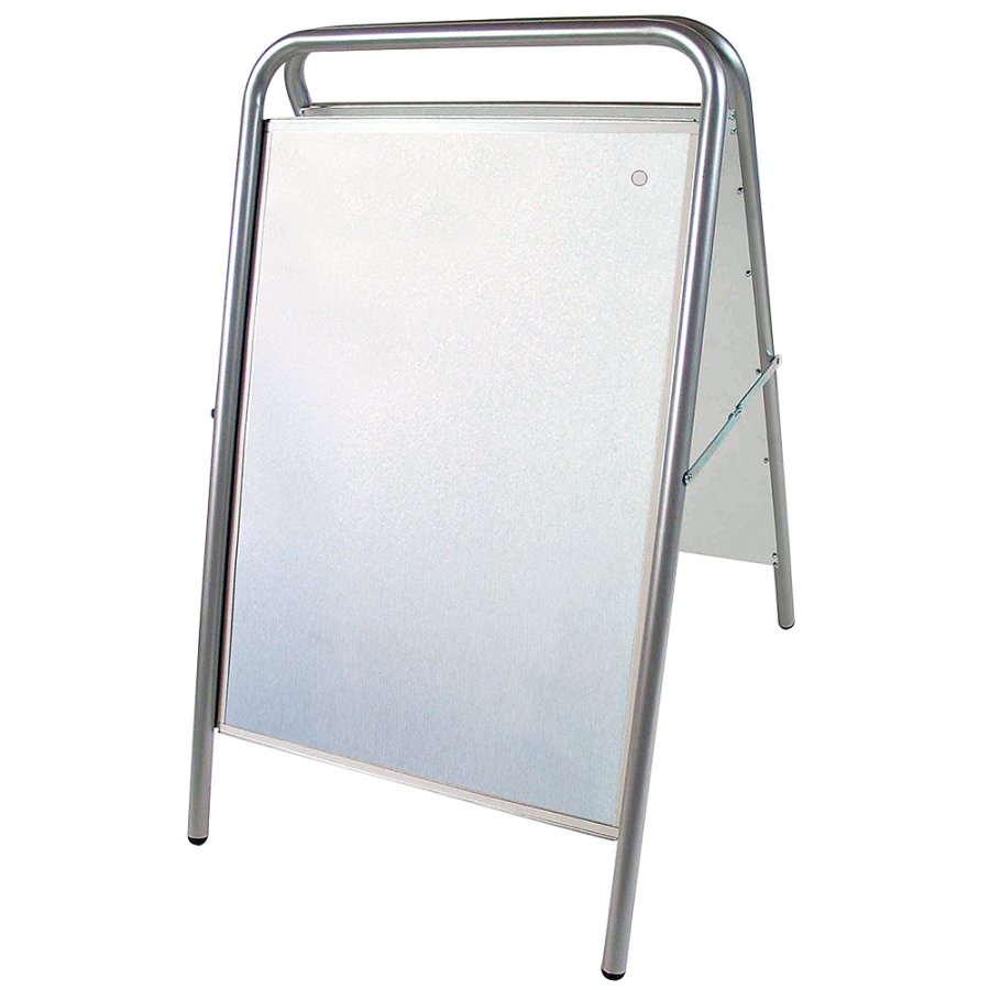 Expo Sign Lux Pavement Board, silver, A1