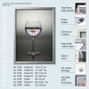 Snap Frame, 20 mm aluminum flat profile, Silver, B1 - 70 x 100 cm #10
