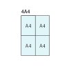 Infobox with Lock, 4 x A4, alu/silver #8