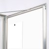 Info box with Magnetic Whiteboard board, 6 x A4, D27 mm, Aluminum/Silver #2