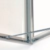 Info box with Magnetic Whiteboard board, 6 x A4, D27 mm, Aluminum/Silver #4