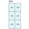 Info box with Magnetic Whiteboard board, 6 x A4, D27 mm, Aluminum/Silver #7