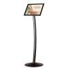 A4 frame for CURVED STAND, black #1