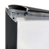 Curved stand with A3 frame V+H, black #4