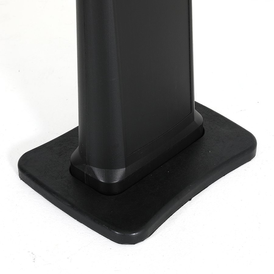 CITYSIGN Black plastic Stand 44.3 x 113 cm