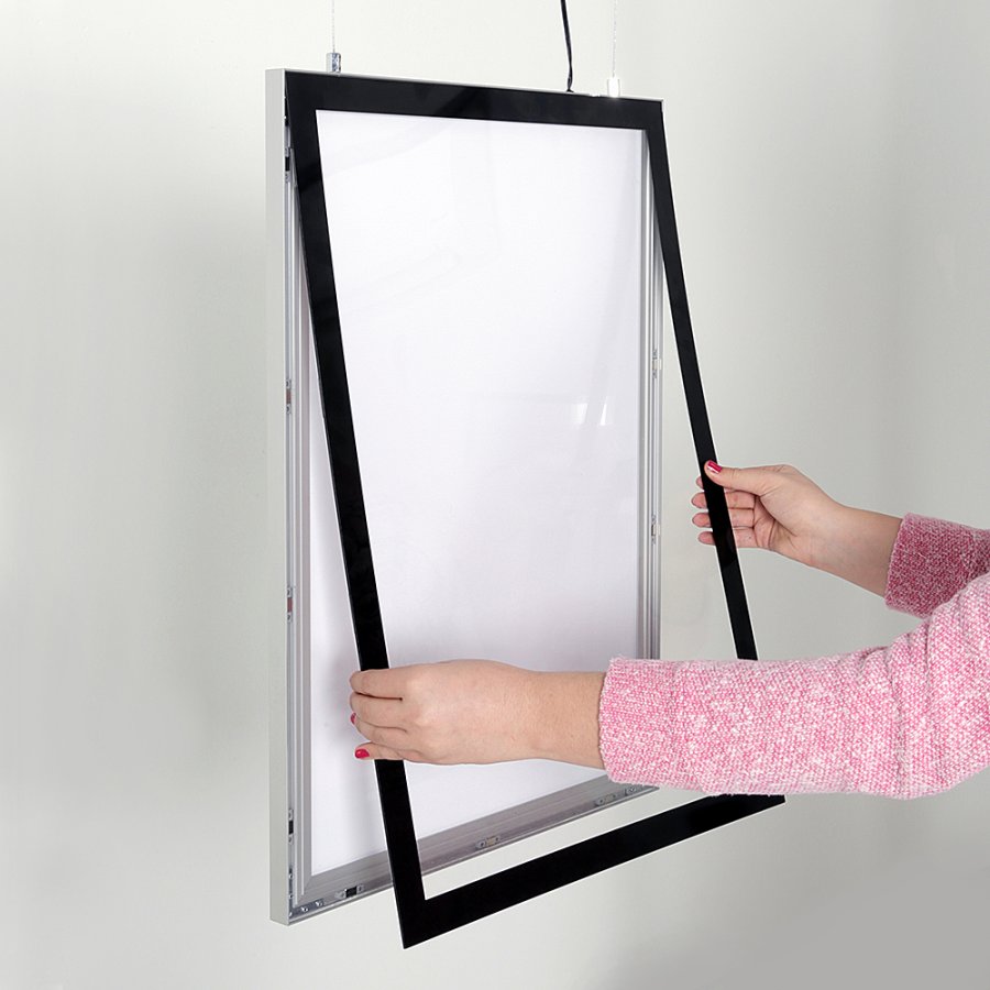 MAGNECO LED Box PS 594 x 841 mm (A1) Black