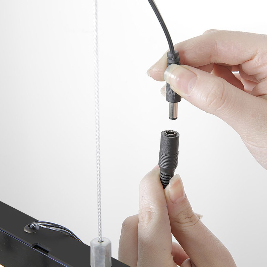 Magneco LED frame Black Double-Sided A1 for indoor use