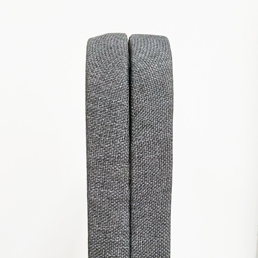 ZONE Hush Wall acoustic wall and room divider Dark grey with fabric covering and standard feet 170 x 80 x 4 cm
