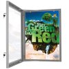 Lockable Notice Board, Whiteboard, Aluminium Frame, B1 - 70 x 100 cm #4