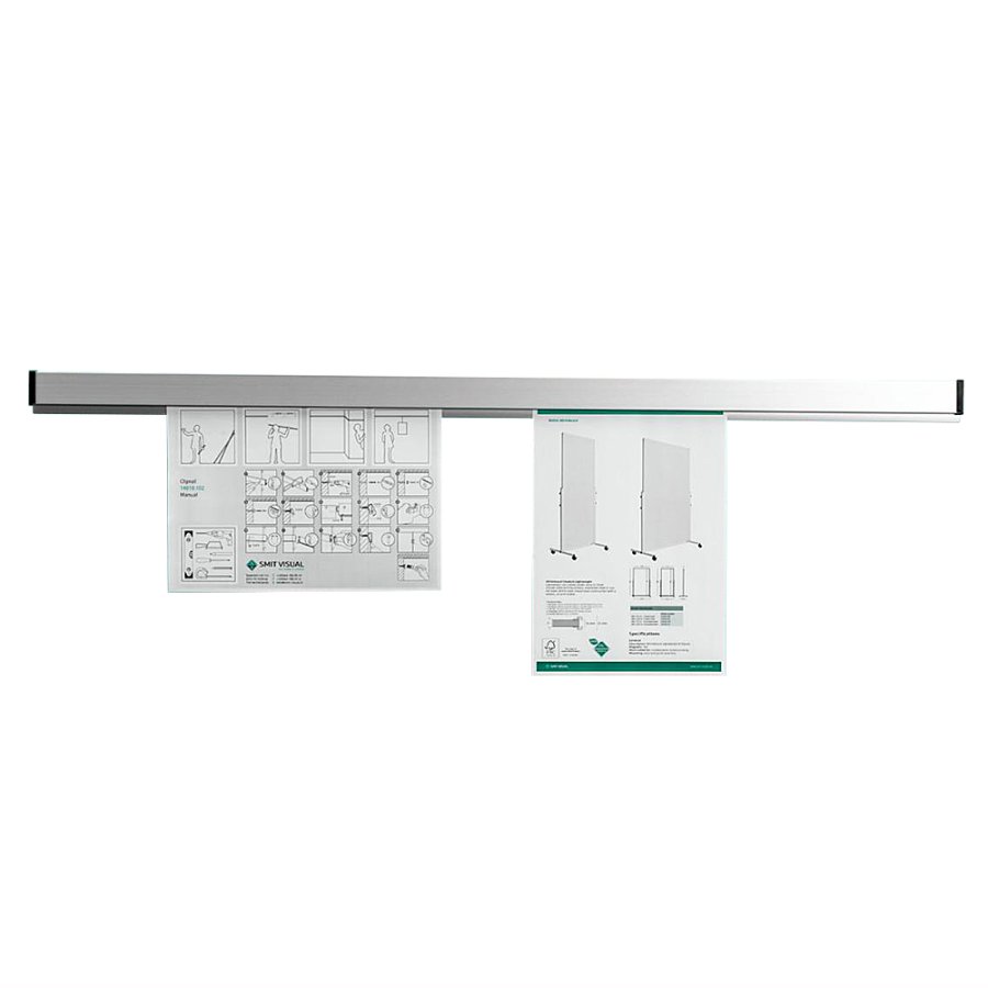 Receipt Holder Aluminium Paper Holder 200 cm Silver
