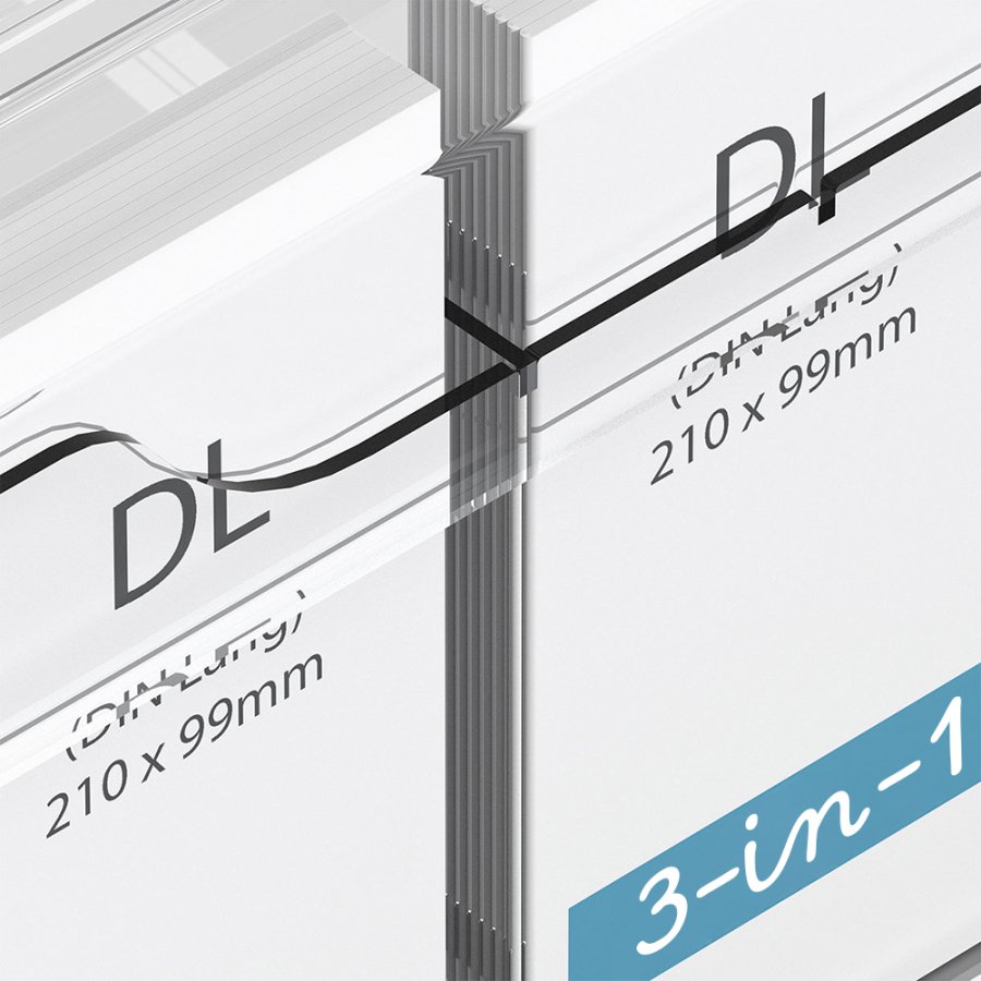 Acrylic Outdoor brochure box A4, 2xA5, 3xM65