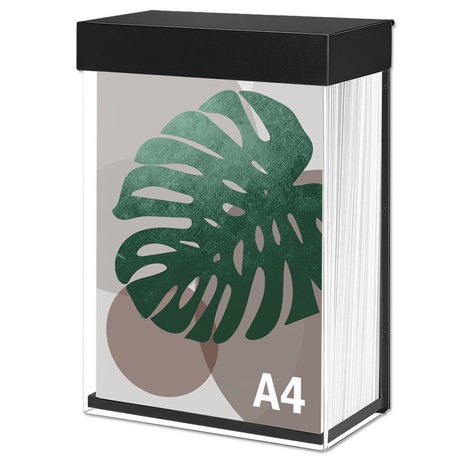 Shieldbox Brochure Holder A4, black