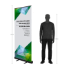 Roller Banner Cassette, Basic, one-sided, Black, 85 cm #2