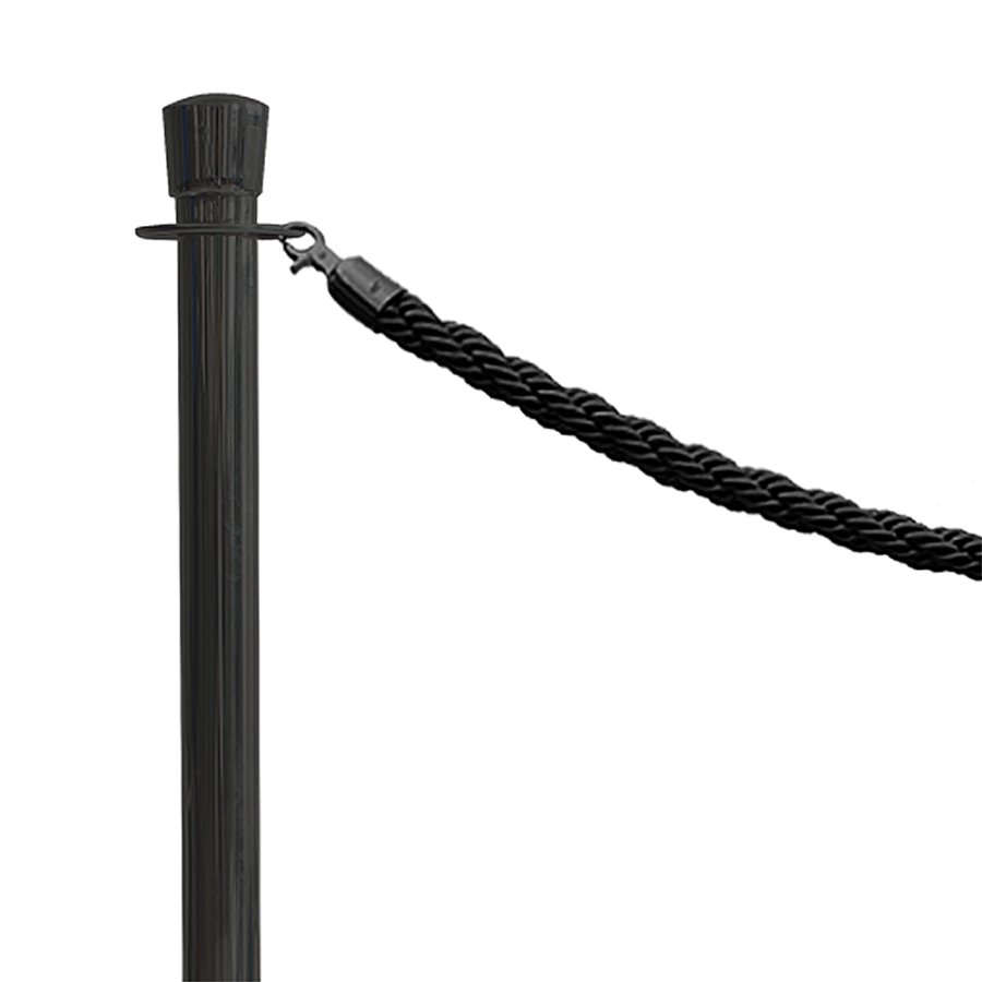 Crowd control, Rope, 150 cm, Black