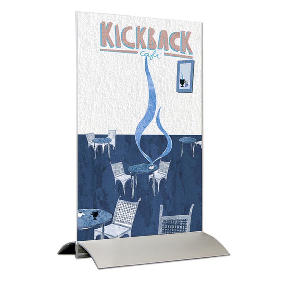 Menu Holder, SwingWing, vertical, A6 - 10,5 x 14,8 cm